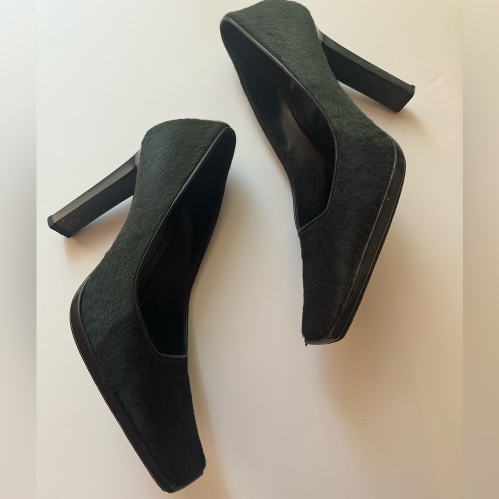 Vintage Casadei Pony Haired High Heel Pumps Made in Italy Size 6.5  EUC